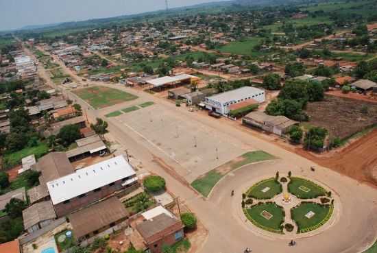 CENTRO DE NOVA BRASILANDIA, POR GIRCLIA LUCHI - NOVA BRASILNDIA D'OESTE - RO