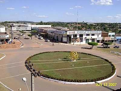 CENTRO DA CIDADE-FOTO:GIRCLIA LUCHI  - NOVA BRASILNDIA D'OESTE - RO