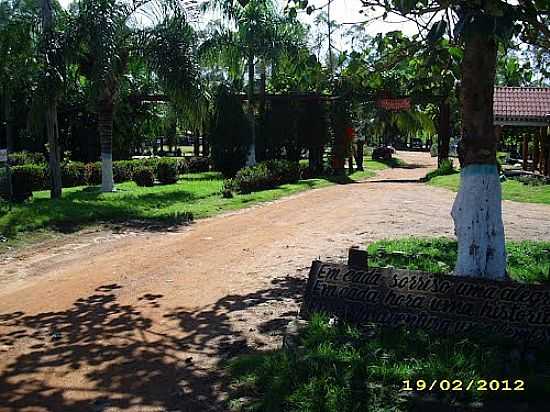 BOAS VINDAS EM OURO PRETO DO OESTE-RO-FOTO:R CARDOSO - OURO PRETO DO OESTE - RO