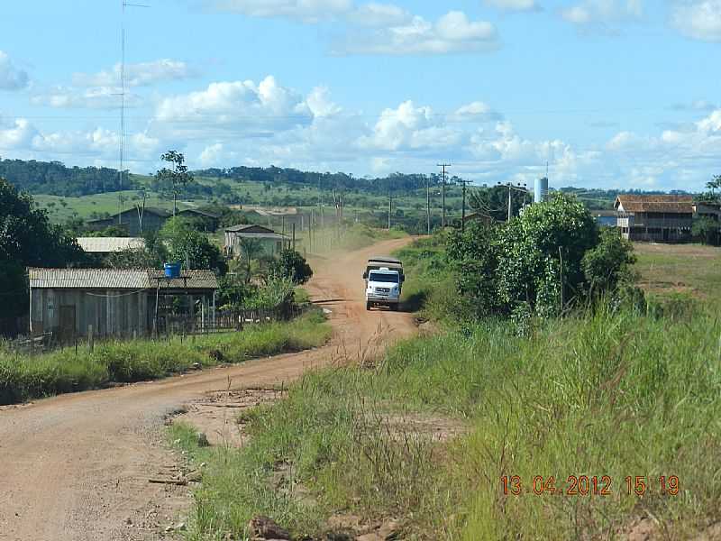 PARECIS-RO-CHEGANDO NA CIDADE-FOTO:ADEMIR DE MATOS - PARECIS - RO