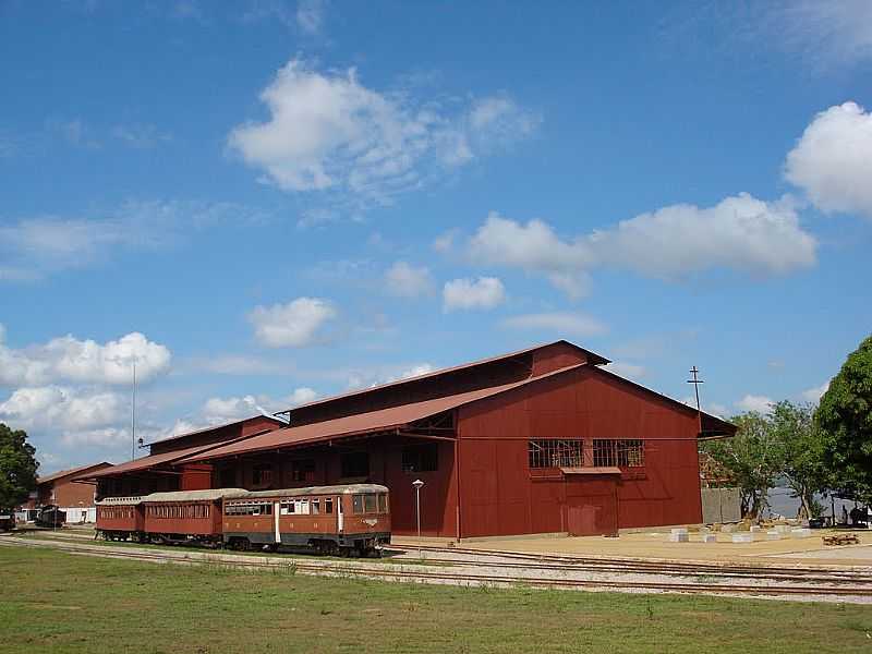 PORTO VELHO-RO-TERMINAL DA ESTRADA DE FERRO MADEIRA-MAMOR-FOTO:RNLATVIAN - PORTO VELHO - RO