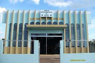 IGREJA DA ASSEMBLIA DE DEUS-FOTO:PEDEMANGA  - RIOZINHO - RO