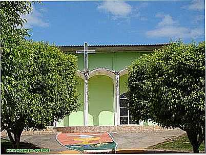 IGREJA MATRIZ DE SANTA
LUZIA FOTO VICENTE A. QUEIROZ - SANTA LUZIA DO OESTE - RO