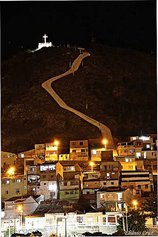 ALTO DO CRUZEIRO EM JACOBINA-BA - POR ELINIO  - JACOBINA - BA