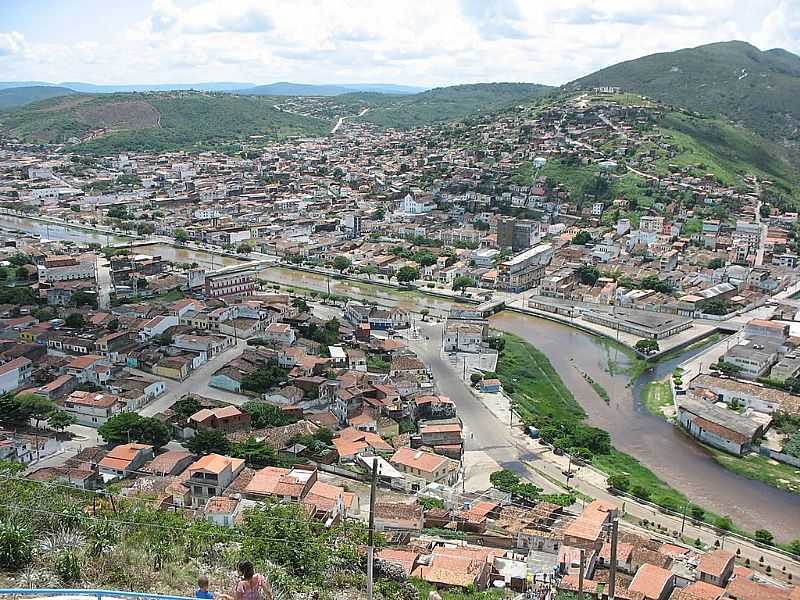 JACOBINA-BA-VISTA AREA DA CIDADE-FOTO:NOEDSONNEY - JACOBINA - BA