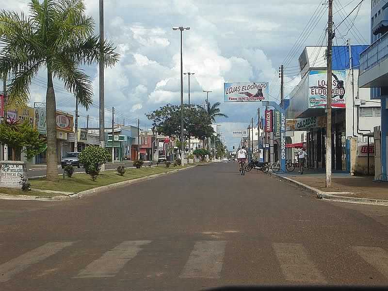 VILHENA-RO-AVENIDA MAJOR AMARANTE-FOTO:FORISTA BR 364  - VILHENA - RO