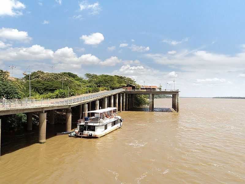 BOA VISTA-RR-PIER NO RIO BRANCO-FOTO:RNLATVIAN - BOA VISTA - RR