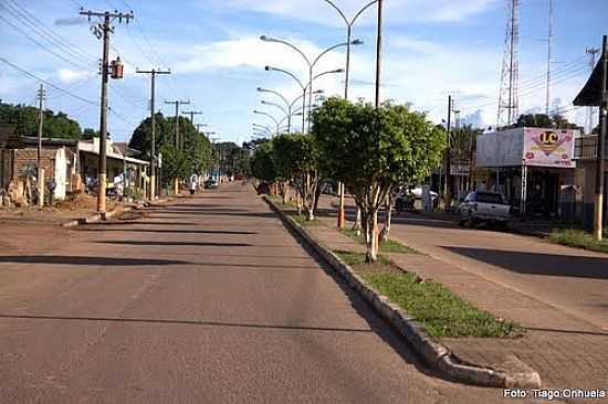 AVENIDA EM CARACARA-FOTO:TIAGO ORIHUELA - CARACARA - RR