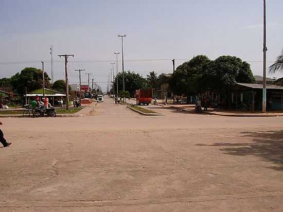 CAROEBE-RR-AVENIDA PAULINO G.DA COSTA-FOTO:JOAOMELIAS - CAROEBE - RR