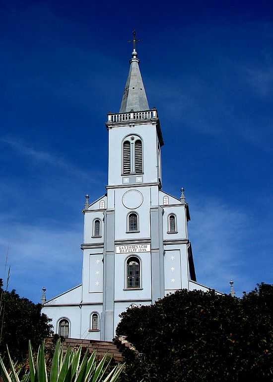 ALTO FELIZ-RS-IGREJA DE SO INCIO DA FELIZ-FOTO:GERMANO SCHR  - ALTO FELIZ - RS