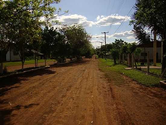 AVENIDA PRINCIPAL EM ALTO URUGUAI-FOTO:PAULO CESAR VEIGA - ALTO URUGUAI - RS