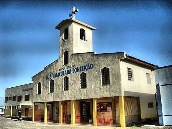 IGREJA DE N.SRA.DA CONCEIO EM ALVORADA-RS-FOTO:LUIS RENATO TAVARES  - ALVORADA - RS