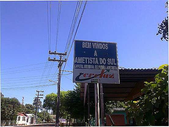 AMETISTA DO SUL-RS-CHEGANDO NA CIDADE-FOTO:FREDY SILVA - AMETISTA DO SUL - RS