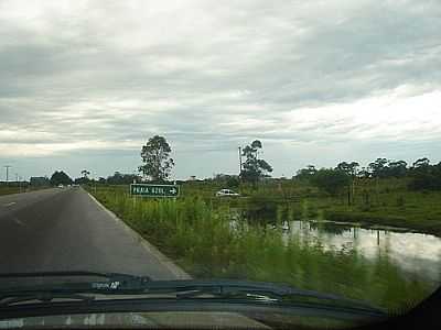 ENTRADA PARA PRAIA AZUL- JULIMARTINS - ARROIO DO SAL - RS