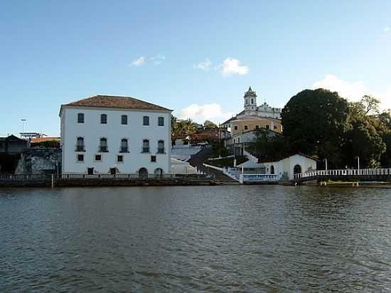 RIO JAGUARIPE E PARCIAL DA CIDADE DE JAGUARIPE-BA-FOTO:BIGODE45 - JAGUARIPE - BA