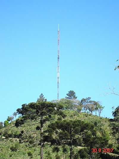 MORRO DA ANTENA DE TV-FOTO:DORVALINO DIDON  - ARVOREZINHA - RS