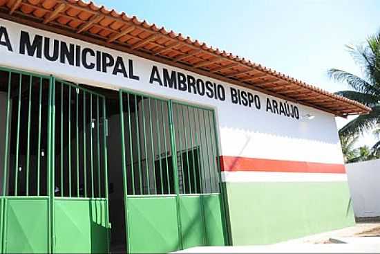 JABA-BA-ESCOLA MUNICIPAL AMBRSIO BISPO DE ARAJO-FOTO:SIMAS - JABA - BA