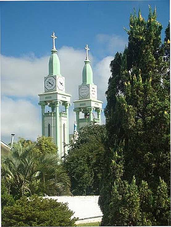 IGREJA MATRIZ DE BARO DE COTEGIPE-RS-FOTO:LINDO42 - BARO DE COTEGIPE - RS