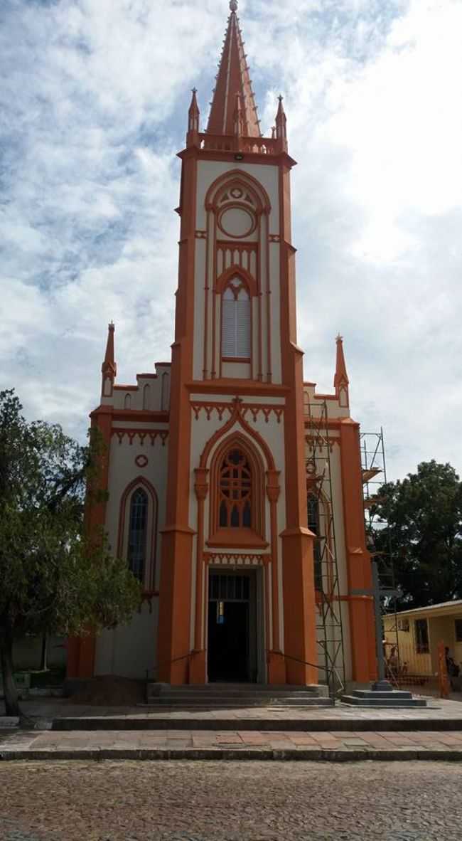 IGREJA MATRIZ SO JOS, POR LIANDRO FEIJ - BARRA DO RIBEIRO - RS