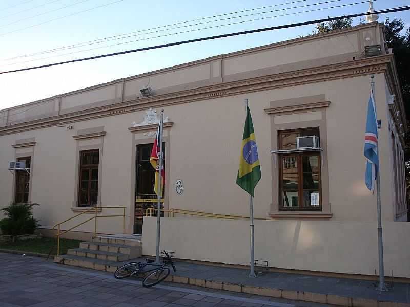 BARRA DO RIBEIRO-RS-PREFEITURA MUNICIPAL-FOTO:HENRIQUE DE BORBA  - BARRA DO RIBEIRO - RS