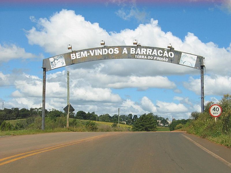 BARRACO-RS-ENTRADA DA CIDADE-FOTO:LUCIANO R OLIVEIRA - BARRACO - RS