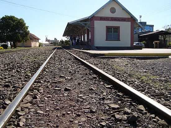 ESTAO FERROVIRIA DE BENTO GONALVES-RS-FOTO:ROMO - BENTO GONALVES - RS