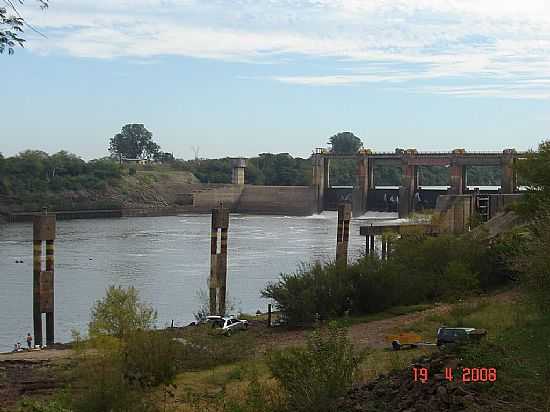 BOM RETIRO DO SUL-RS-VISTA DA BARRAGEM ECLUSA-FOTO:LEVI VLADIMIR BOTH - BOM RETIRO DO SUL - RS