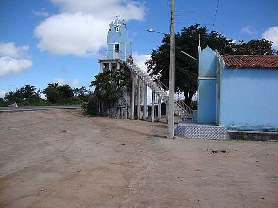 DOIS RIACHOS-AL-IMAGEM DA PEDRA DE PADRE CCERO-FOTO:LUIZ SVIO DE ALMEIDA. - DOIS RIACHOS - AL