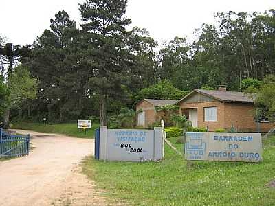 ENTRADA DA BARRAGEM DO ARROIO DURO-FOTO:HENRIQUE DE BORBA  - CAMAQU - RS