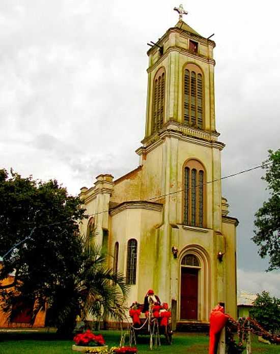 IGREJA MATRIZ DE CAMBAR DO SUL-RS-FOTO:GUI TORRES - CAMBAR DO SUL - RS