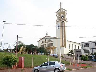 IGREJA MATRIZ-FOTO:IVANOR CELSIO RIECK - CAMPINAS DO SUL - RS