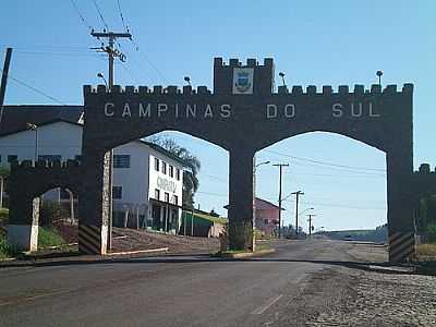 PRTICO DE ENTRADA-FOTO: ELTONSTRADA - CAMPINAS DO SUL - RS
