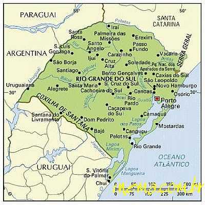 MAPA DE LOCALIZAO - CANOAS - RS