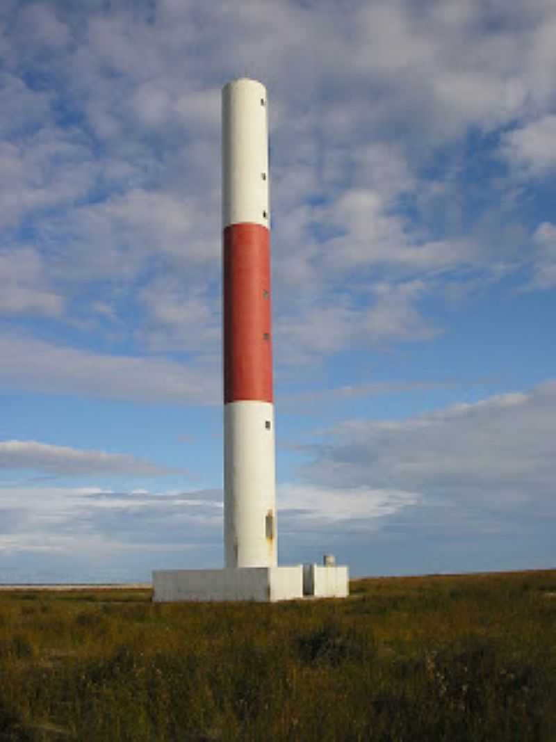 CAPO COMPRIDO-FAROL,SEGUNDO MAIOR DO ESTADO-FOTO:TURISMOTAVARESRS. - CAPO COMPRIDO - RS