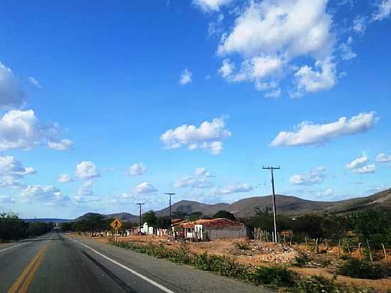 JUACEMA-BA-RODOVIA BR 407-FOTO:JORGE HIRATA - JUACEMA - BA