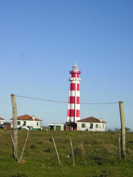 FAROL BARRA DO CHUI, POR OSMAR JOEL DA CUNHA BORGES. - CHU - RS