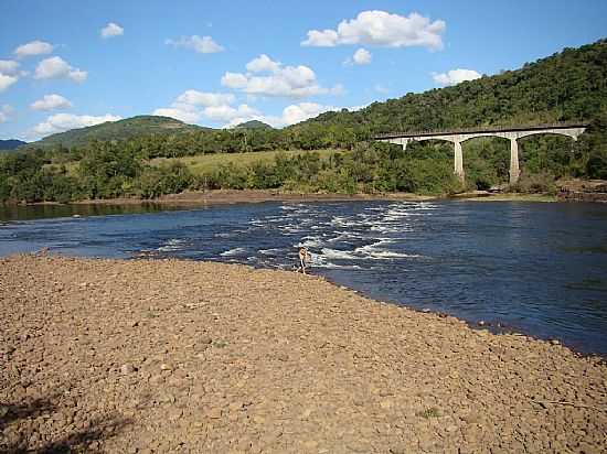 COTIPOR-RS-PONTE SOBRE O RIO DAS ANTAS-FOTO:EDILSON V BENVENUTTI - COTIPOR - RS