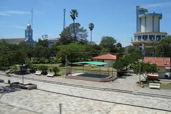 VISTA DA PRAA CENTRAL DA CIDADE - DOM PEDRITO - RS