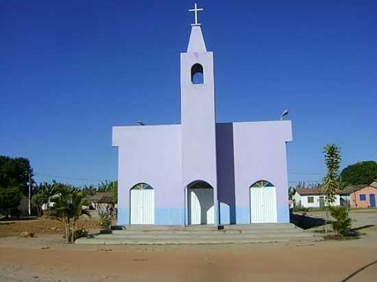 IGREJA CATLICA NO DISTRITO DE LAGOA CLARA-BA-FOTO:GERONILDO SOUZA - LAGOA CLARA - BA