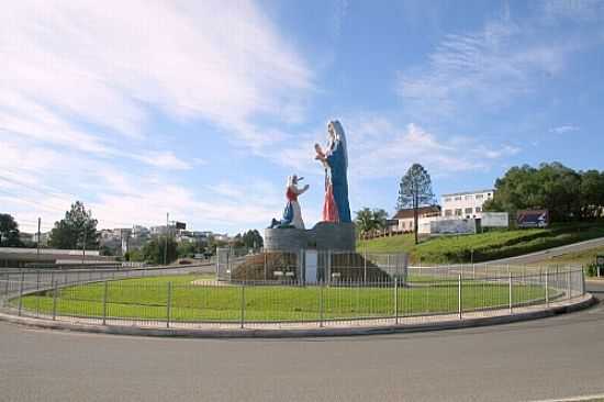 PRTICO MONUMENTO NOSSA SENHORA DE CARAVAGGIO FOTO DER TONDELLO - FARROUPILHA - RS