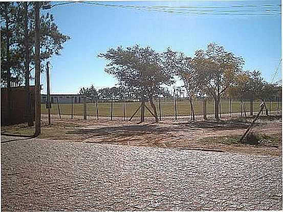 CAMPO DE FUTEBOL MUNICIPAL EM FORMIGUEIRO-RS-FOTO:GUILHERME VARGAS SIM - FORMIGUEIRO - RS