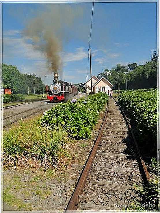 ESTAO FERROVIRIA EM GARIBALDI-RS-FOTO:ROBERTA SORIANO - GARIBALDI - RS