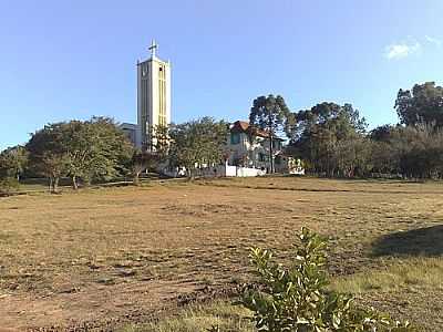 VISTA DA IGREJA-FOTO:TIAGOZFOTOS - GRAMADO XAVIER - RS