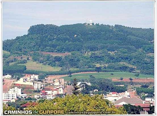 MORRO DO CRISTO, POR CAMINHOS DE GUAPOR., POR GILBERTO DAL MAS - GUAPOR - RS