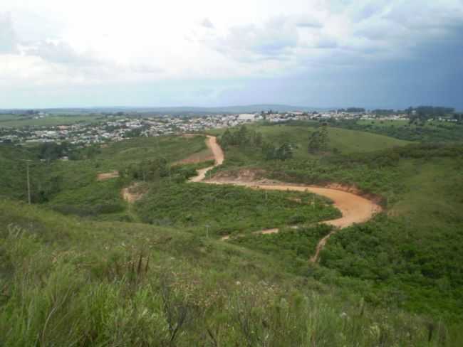 CIDADE DE HERVAL RS, VISTA DO PONTO MAIS ALTO, POR RENATO AZAMBUJA CAETANO - HERVAL - RS