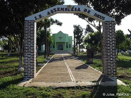 ITACURUB-RS-IGREJA DA ASSEMBLIA DE DEUS NA VILA DA IGREJA-FOTO:JULIUS_PATRICIUS - ITACURUBI - RS