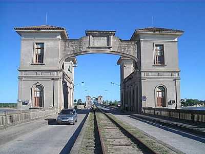 PONTE INTERNACIONAL MAU-FOTO:HENRIQUE DE BORBA  - JAGUARO - RS