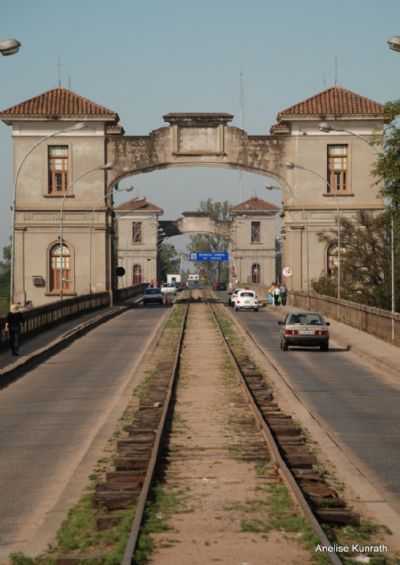 PONTE INTERNACIONAL MAU, JAGUARO-RS,  POR ANELISE  KUNRATH - JAGUARO - RS