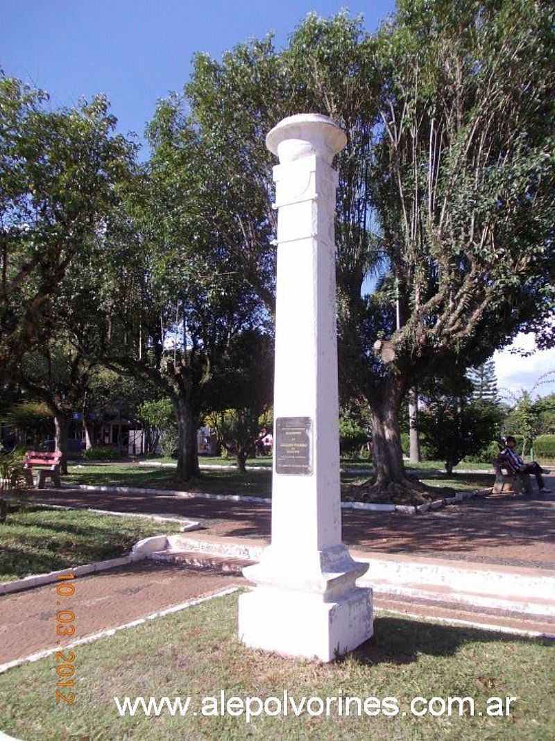 JULIO DE CASTILHOS-RS-MONUMENTO AO CINCOENTENRIO DO MUNICPIO-FOTO:ALEPOLVORINES - JLIO DE CASTILHOS - RS