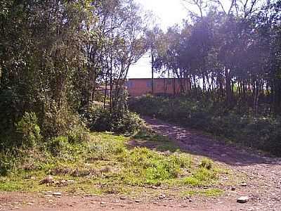 ENTRADA PRA MORADA DOS CARVALHOS-FOTO:GENOIR C LIMA  - LAGOA BONITA DO SUL - RS